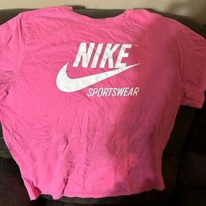 Nike Sportswear Pink Men Large The Nike Tee EUC